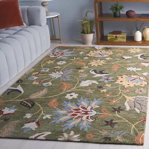 SAFAVIEH Jardin Floral Wool Rug