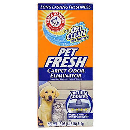 Arm & Hammer Pet Fresh Carpet Odor Eliminator Plus Oxi Clean Dirt Fighters, 18 oz,(PACK OF 2) - image 3