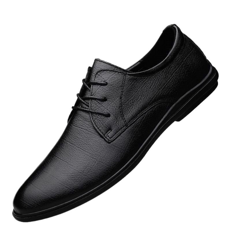 Business Casual Shoe Men's Dress Shoes Classic Lace-up Comfort Soft Men Oxford Leather Fashion Dress Sneakers