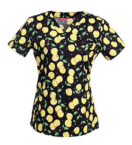 Women's Print Scrub Top
