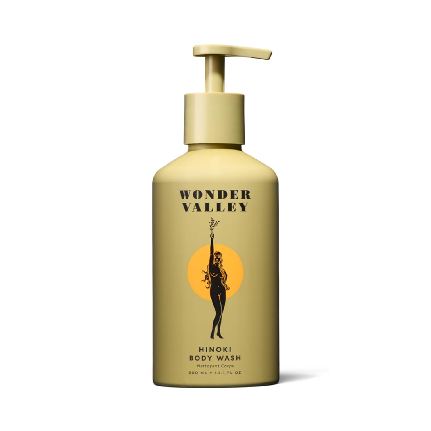 WONDER VALLEY - Hinoki Body Wash | Vegan, Cruelty-Free, All Skin Types | Hydrates, Cleanses, and Microbiome-Friendly (10.1 fl oz | 300 ml)