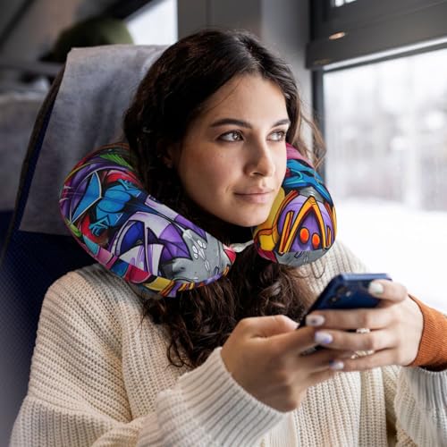 Almohada espuma viscoelástica viaje tamaño único miniatura 6