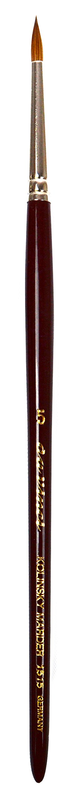 da Vinci Watercolor Series 1515 Maestro Paint Brush, Extra Short Retouching Kolinsky Red Sable, Size 5 (1515-5)