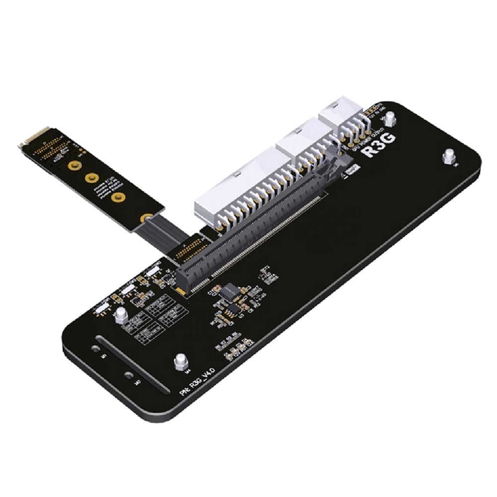 Zewnętrzna stacja dokująca do karty graficznej R43SG M.2 Nvme PCIe4.0X4, odpowiednie dla NUC/ITX / / Laptop 50 cm