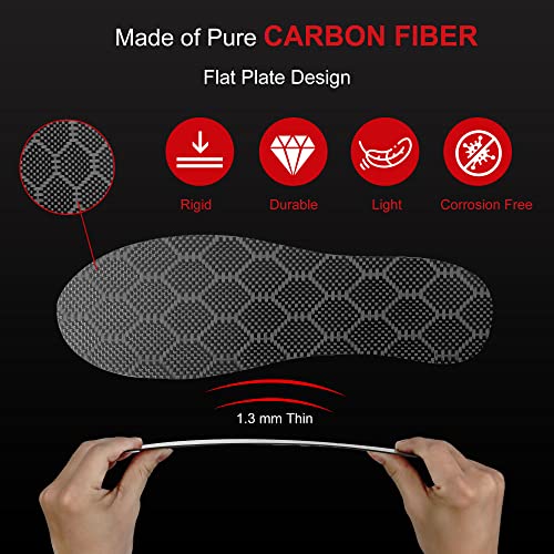 Plantillas de fibra de carbono rígidas para pie 255 mm miniatura 5