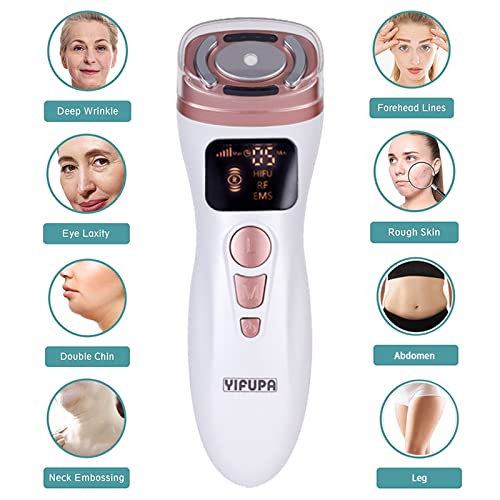 Mini Hifu Machine For Face And Body 3-In-1 Facial Massager Warm Up For Face,Neck,Chin Men,Women Skin Care #TOP2