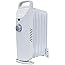 Generic OFR05 Mini Oil Filled Radiator, Portable Electric Heater with Adjustable Thermostat, 6 Fin, Safety Cut Off, 600 W, Wh