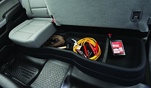 Husky Liners Gearbox Storage Systems | Under Seat Storage Box - Black | 09011 | Fits 2007-2013 Chevrolet Silverado/Gmc Sierra 1500, 2007-2014 Chevrolet Silverado/Gmc Sierra 2500/3500 Extended Cab 1 Pcs #TOP3