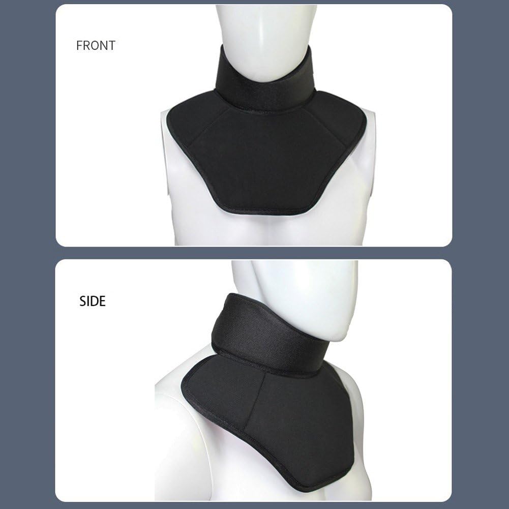 Protège-Cou De Hockey Collier De Cou De Hockey Protecteur De Gorge De Gardien De But Équipement De Protection De Hockey sur Glace pour Athlètes Gardiens De But Hommes Femmes