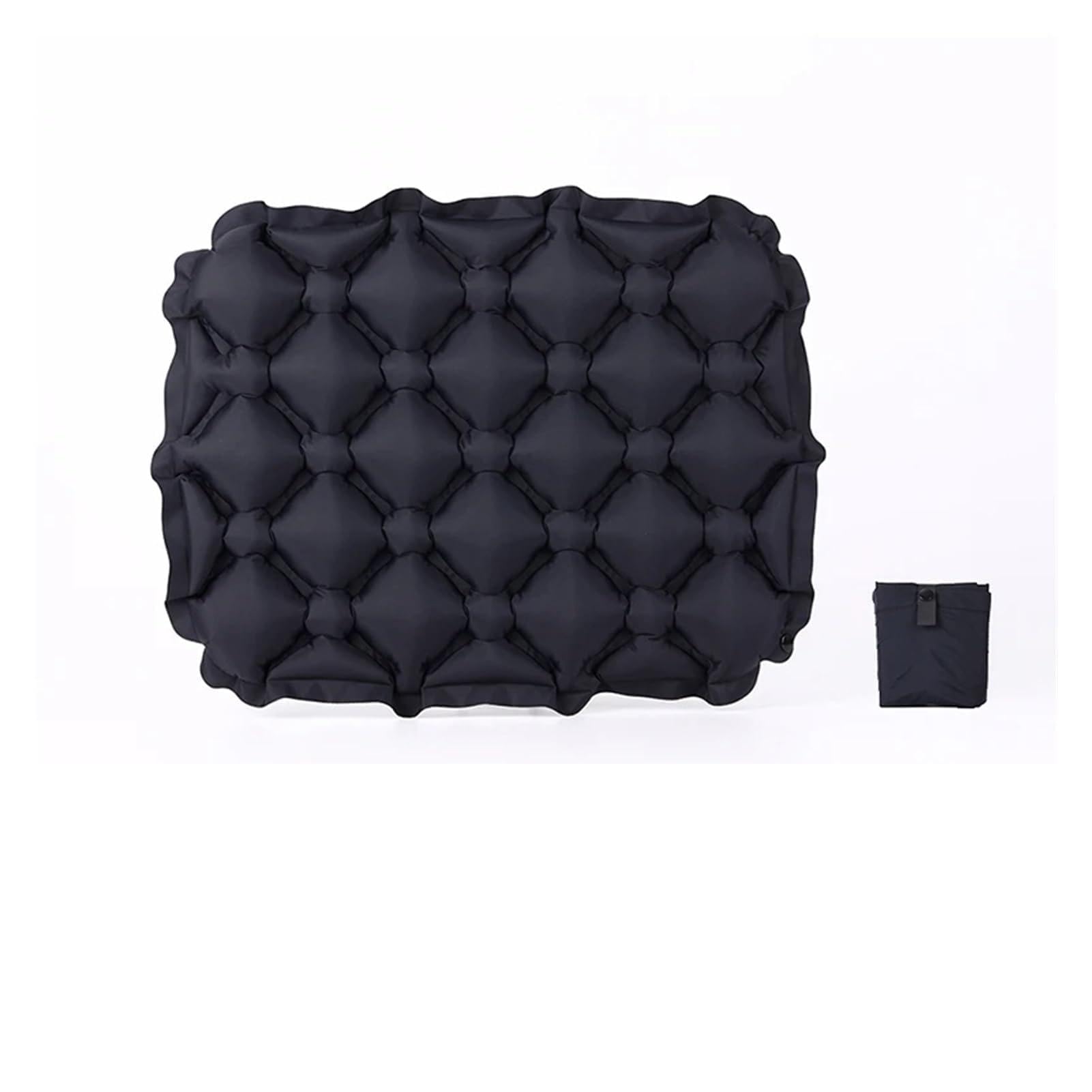 Hviyroi car seat cushion Inflatable Portable Travel Seat Cushion Water Resistant(Black)