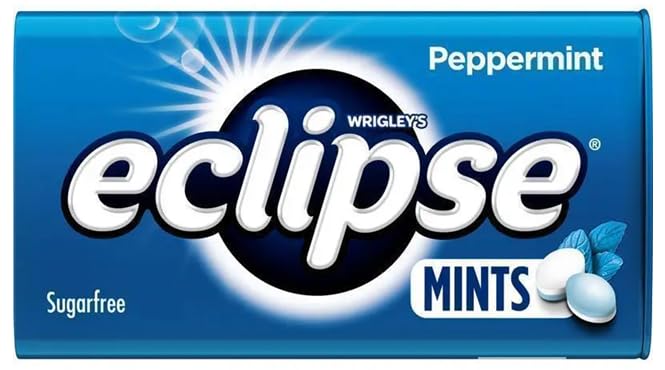 Wrigley's Eclipse Refreshing Peppermint Sugarfree Flavor Mint Candy Tin 35gm (Imported)-picture-17