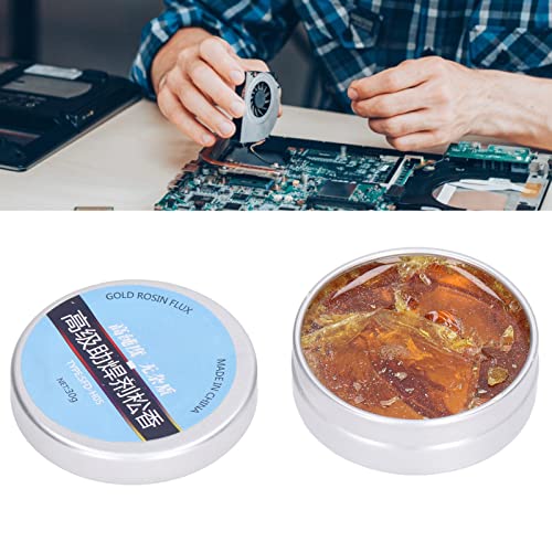 Image of Rosin Soldering Paste, High Purity Soldering Flux for Electronics Repair, Mobile Phone PCB Welding, Rosin Flux with Welding Equipment & Accessories