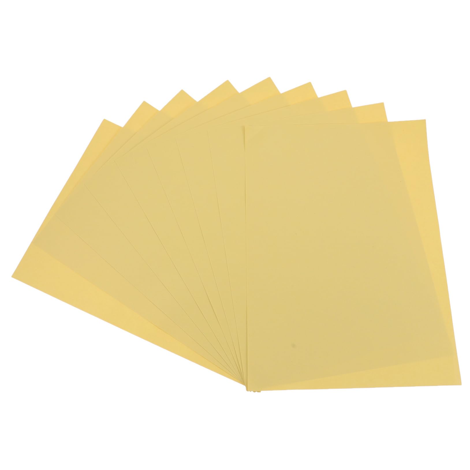 Étiquettes Autocollantes A4 en Papier Adhésif Blanc, 100 Feuilles, Surface Inscriptible, Adaptées à L’impression pour Bureau et Maison