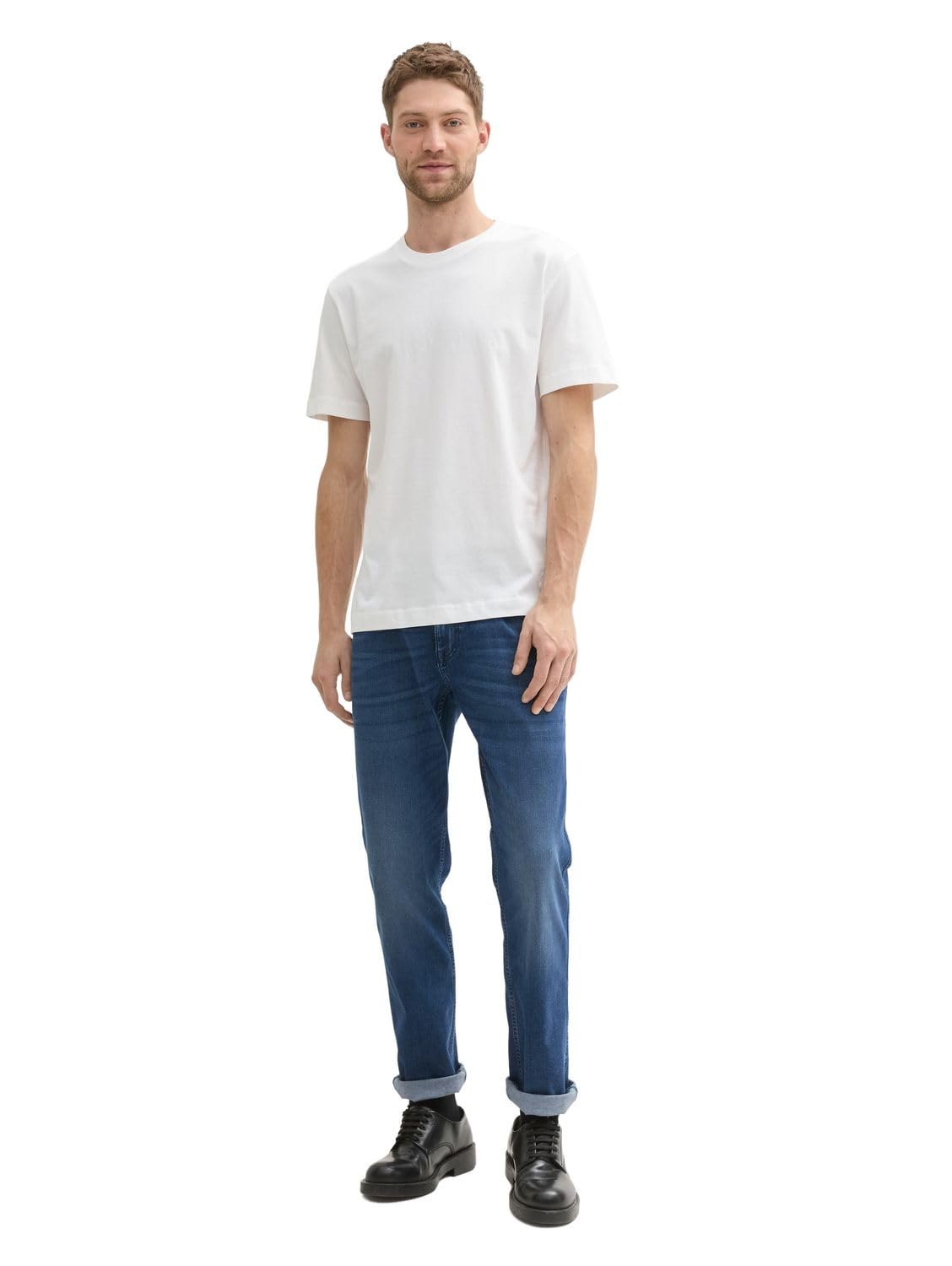 Tom Tailor Herren Marvin Straight Jeans