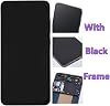 Pantalla OLED Galaxy S24 Plus LCD reemplazo para Samsung Galaxy S24Plus 5G pantalla táctil digitalizador SM-S926U SM-S926U1 soporta huella digital (con marco negro + adhesivo trasero + herramientas) 7