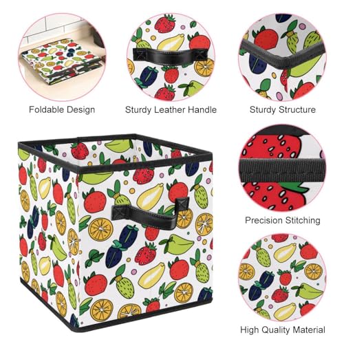 Cube de rangement durable avec poignées en cuir finitions premium - 5