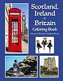 Scotland, Ireland & Britain Coloring Book