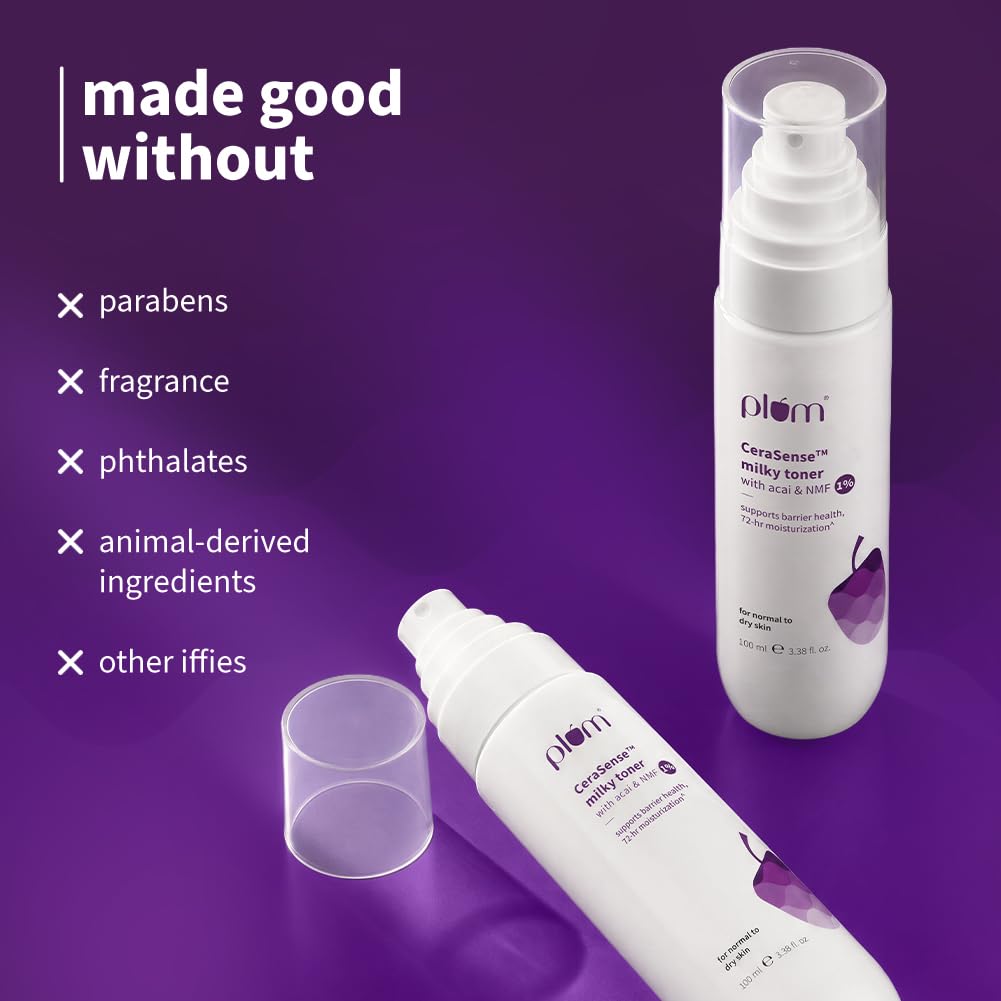 Plum CeraSense Toner: Repair Dry Skin -8
