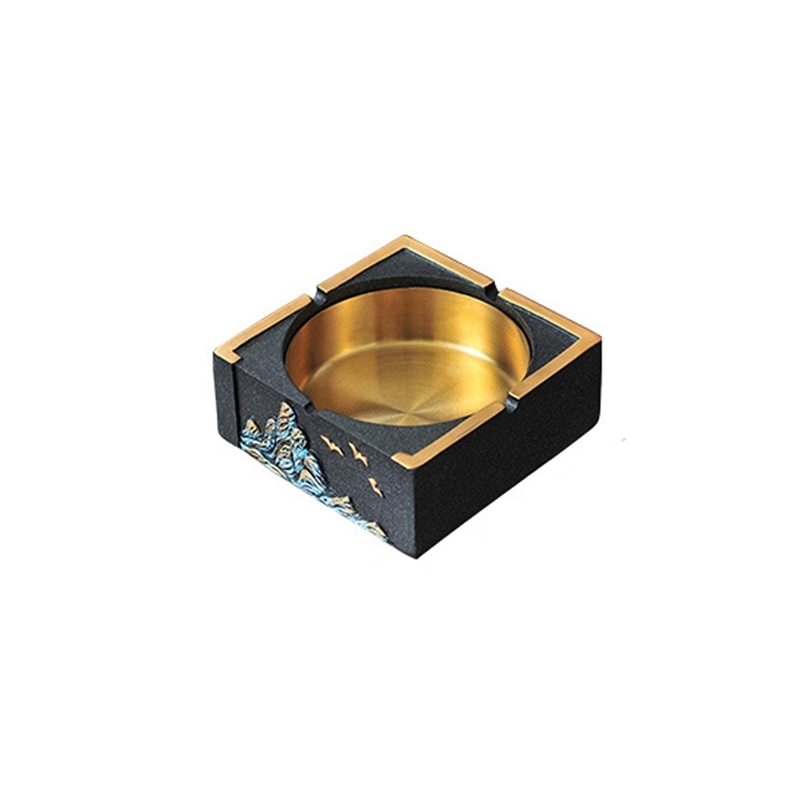 Cendrier style chinois portable pour sécuriser les cendres sur votre balcon