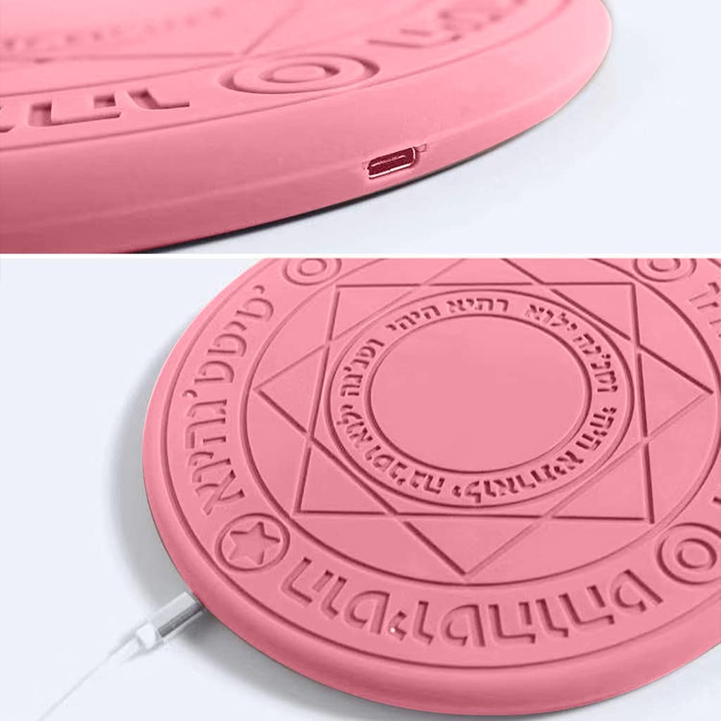 Almohadilla de carga 10 W para teléfono regalo para niñas mujeres familia soporte