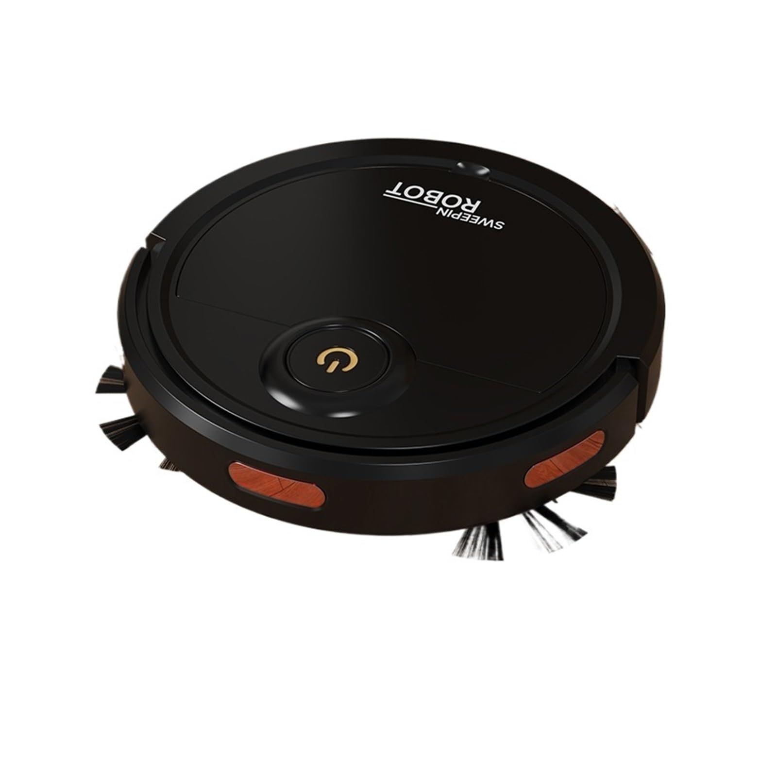 EWsdsfs Intelligent Sweeping Robot Suction Mop 32cm Ultra Large Diameter Fully Automatic Ultra-quiet Cleaning Mopping Machine New(Black)