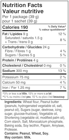 Ritz, Peanut Butter Cracker Snackwiches, 312 g (Pack of 8) - 1