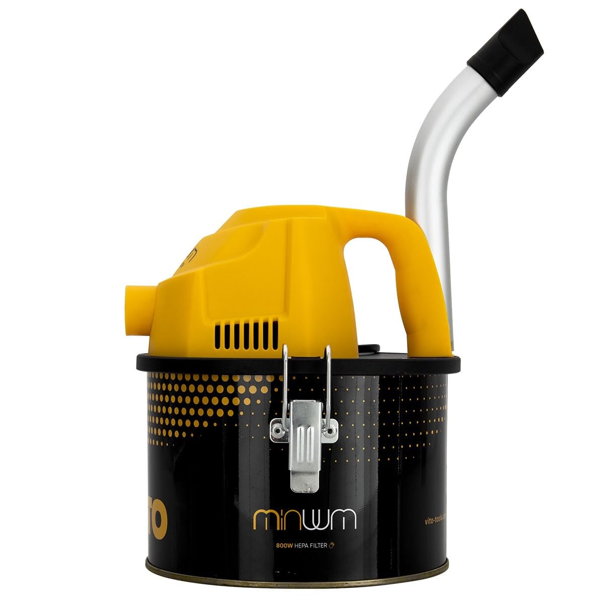 VITO Aspirateur Cendres Électrique 800W 4L Filtre HEPA Lavable Pour Cendres Froides 40°C Max