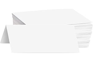 Vertical Fold Table Tent Cards | 4.25 x 11 Inch