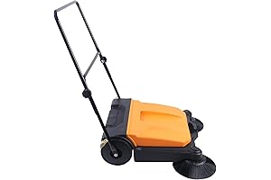 26-Inch Walk-Behind Power Broom for Artificial Turf: Effortless Yard Maintenance