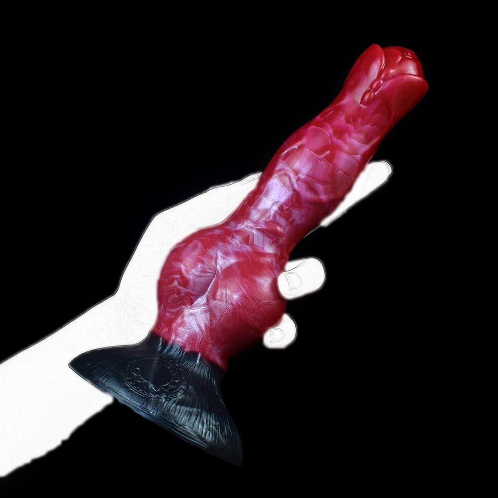 Gode ​​géant SM for chien avec ventouse puissante, gode anal en silicone, masseur du point G, jouet sexuel for homme et femme
