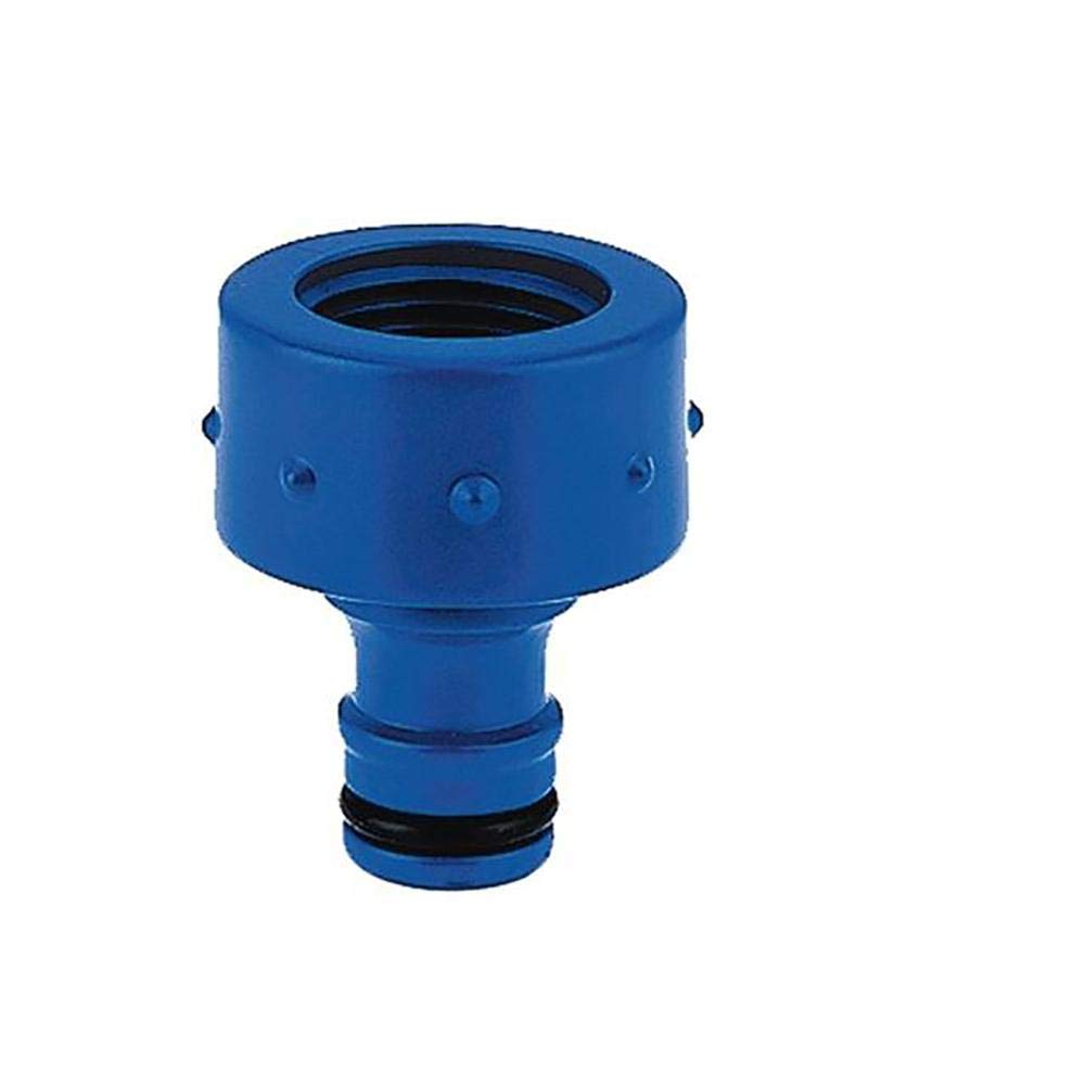 TATAY Top Line Repair Connector for 3/4 inch 19mm Hoses, Sun Protection, Easy Installation, Blue