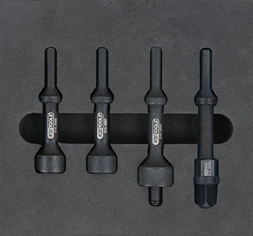 Special Vibro chisel set, 4 pcs