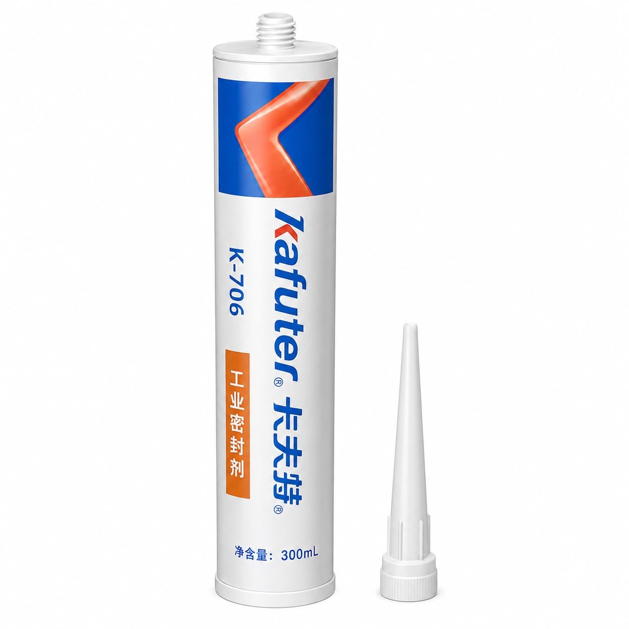 VIDOO Kafuter K-706 300ml Silikonkleber Transluzent RTV Wasserdicht Industrieklebstoff Hochtemperaturbeständig Hitzebeständig Elektronische Bauteile Fixierung Silikonkleber