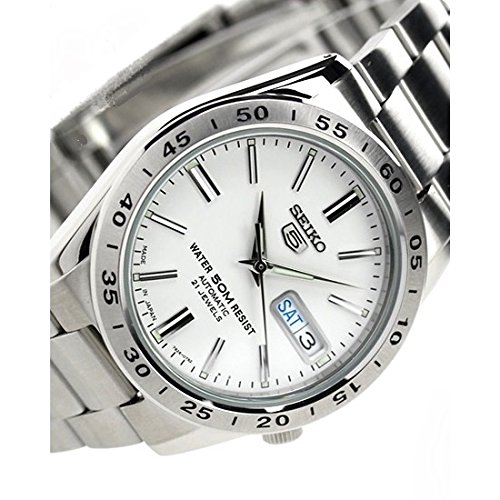 Amazon.co.jp: ≪SEIKO≫SEIKO 5 Automatic 50m防水 自動巻 メタル