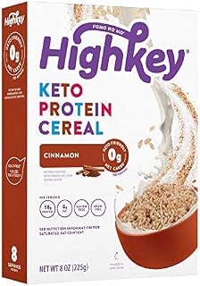 HighKey Keto Snacks - Protein Breakfast Cereal - 0 Net Carb & Zero