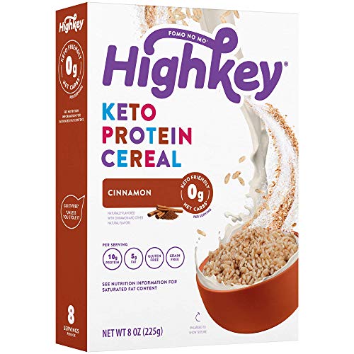 HighKey Keto Snacks - Protein Breakfast Cereal - 0 Net Carb & Zero