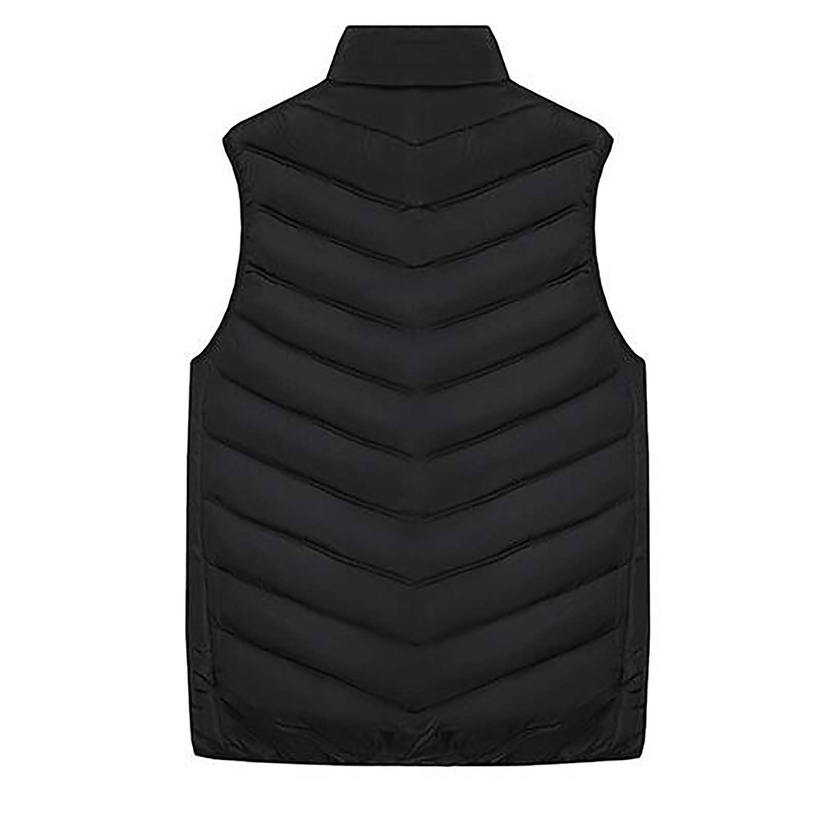 HAOLEI Chaleco Calefactable Hombre Mujer,Talla Grande Chaleco Calefactable con 3 Niveles de Temperatura 15 Zonas de Calentamiento Lavable Térmico Chaqueta para Al Aire Libre Moto Senderismo Camping