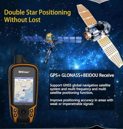Bhcnav Nava F30 Handheld Gps Units,Colorful Map Handheld Gps Navigation Device,Land Accuracy Surveying Gps Equipment For Outdoor Hiking Hunting Traveling Adventures thumb #4