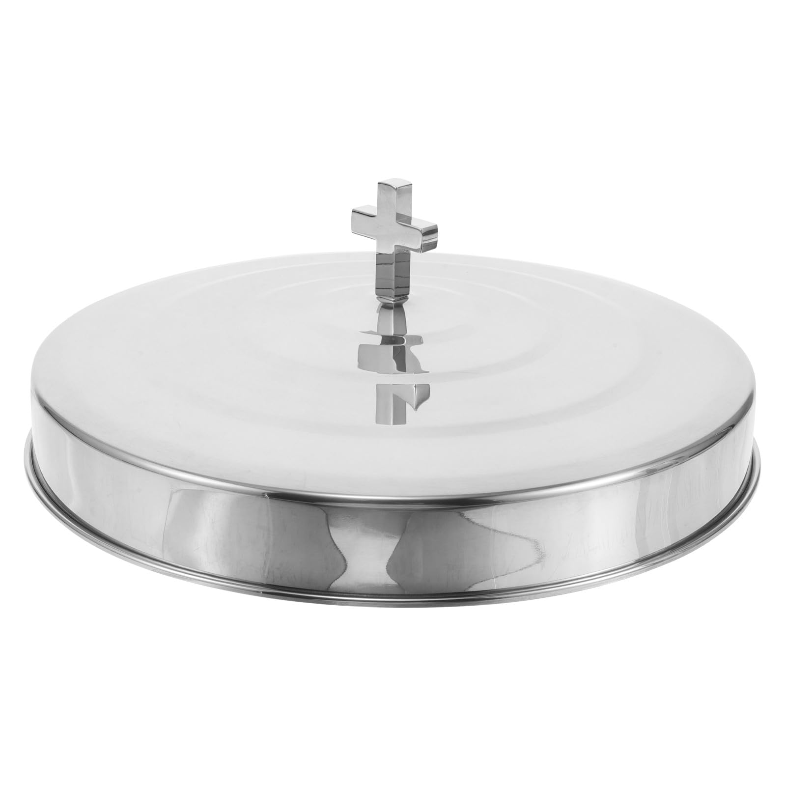 Abaodam Tablett Aus Edelstahl Kuchenform Für Religiöse Zwecke Lagerfeuerplatten Aus Metall Kuchenformen Aus Edelstahl Abendmahlsteller Zum Backen