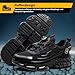 FOGOIN Sicherheitsschuhe Herren S3 Explorer 3.0 Sportliche Arbeitsschuhe Leicht Trends Drehknopf Anti-Smash und Anti-Punktur Arbeit Versicherung Schuhe Unisex