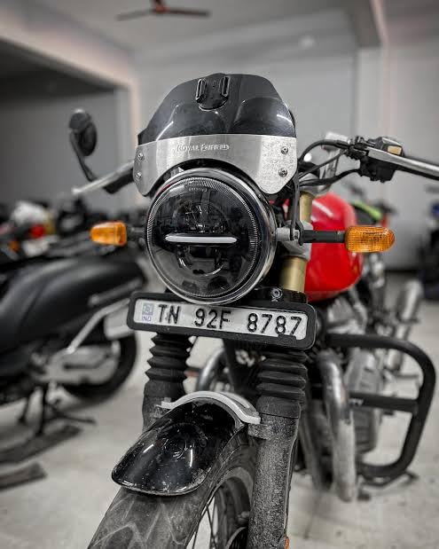 Image of Minus DRL Headlight for Continental GT 650cc, 140 Watt | Royal Erado
