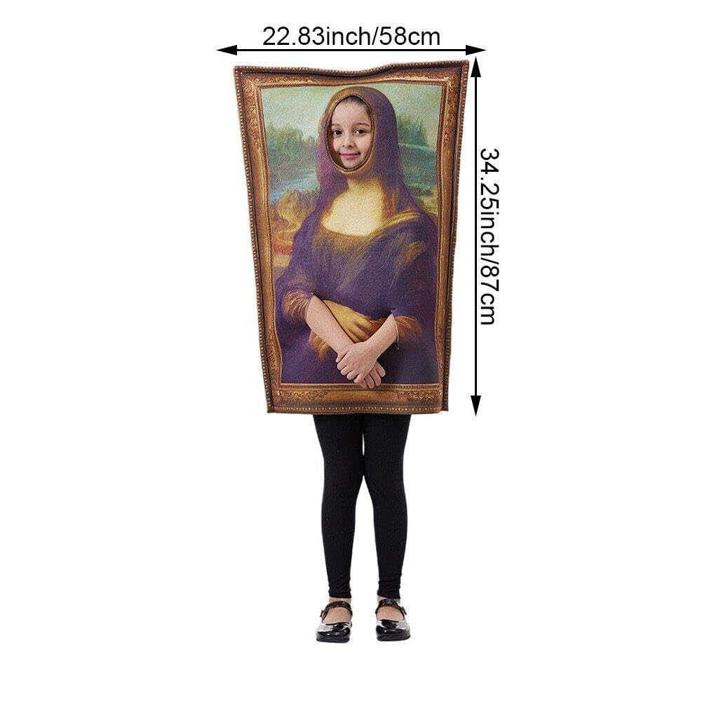 Amazon.co.jp: コスチューム 子供用 モナリザ 面白い 世界名作 男の子