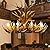 Fayelight Deer Antler Chandelier Lighting,Large Deer Rustic Farmhouse Chandelier Light Fixtures for Dining Room Living Room Kitchen Island Bedroom Entryway Foyer (9 Lamp Arms + 6 Arms)