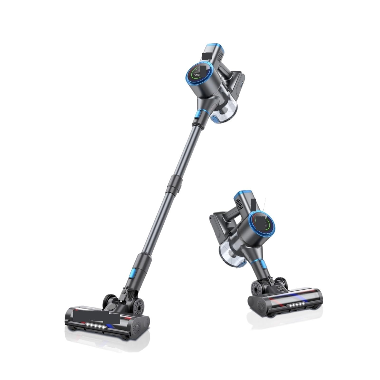 ZICANA Cordless Vacuum Cleaner HandheldWireless 1L Cup Double Display Pet Hair Cordless Vacuum Cleaner