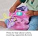 Fisher-Price Baby Learning Toy Laugh & Learn Purse, Going Places Bag with 4 Pretend Play Accessories for Infants & Toddlers Ages 6+ Months