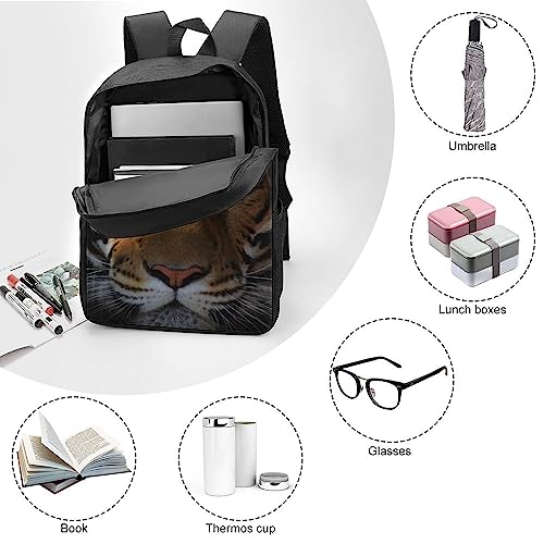 Mochila cómoda de tigre para niños lista para libros y viajes 3