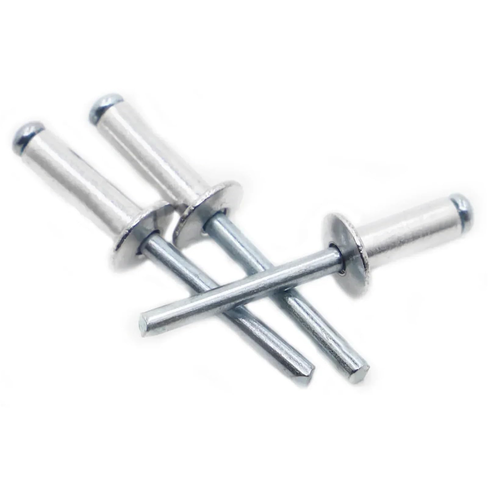 Blind Pop Rivet, Aluminium Dome Head Blind Rivets M2.4 M3.2 M4 M5 M6(16mm,M2.4 20pcs)
