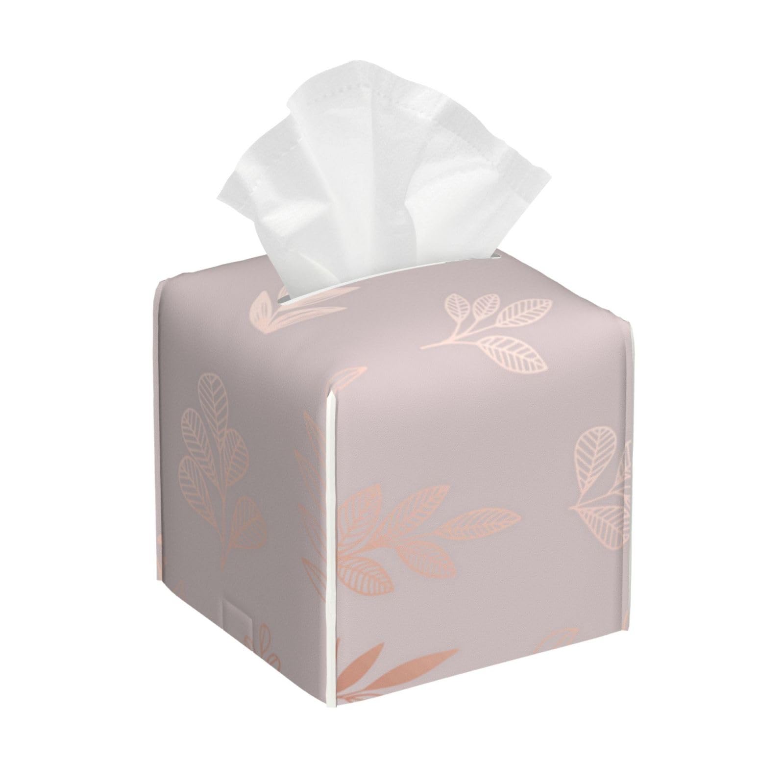 Hdtvtv As Picture Rose Gold Printed, Tissue Box Cover Tissue Box Holder Tissue Dispenser Tissue Holder