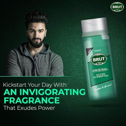 Brut Original Men's Fragrance Gift Set – Aftershave, Eau de Toilette, Deodorant, Splash-On Lotion & Hair & Body Wash – Long-Lasting Classic Scent, 5-Piece Set - Image 6