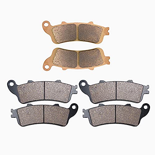 AHL Front & Rear Brake Pads Set for Honda GL1800 Goldwing (All models) 2001-2013